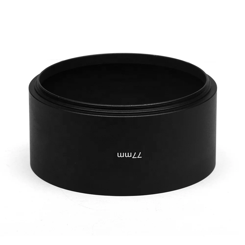77 mm Screw Mount Telephoto Lens Hood For Sony Canon Nikon Digital SLR Camera