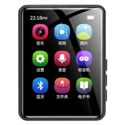 2,4 дюймовый полный сенсорный экран bt Мини Портативный mp3 плеер видео mp4 внешний mp3 mp4 mp5 музыкальный плеер