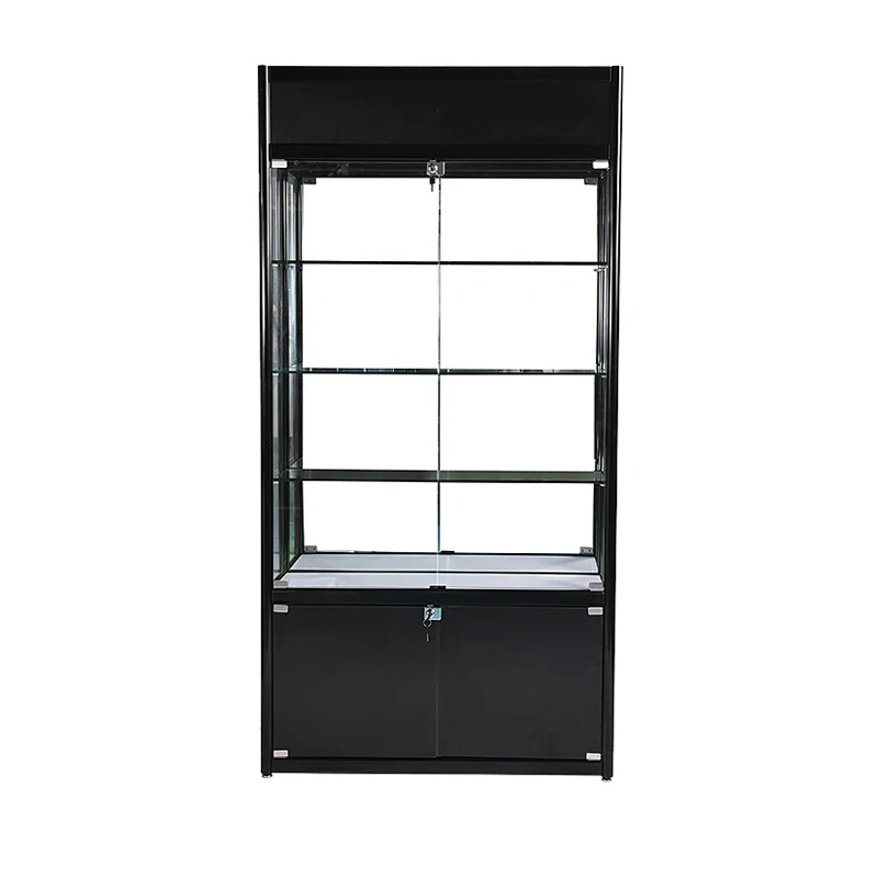 Showroom Glass Display Cabinet Design customizable Makeup Showcase Gift Jewelry Showcase Hand-run Cabinet  Showcase
