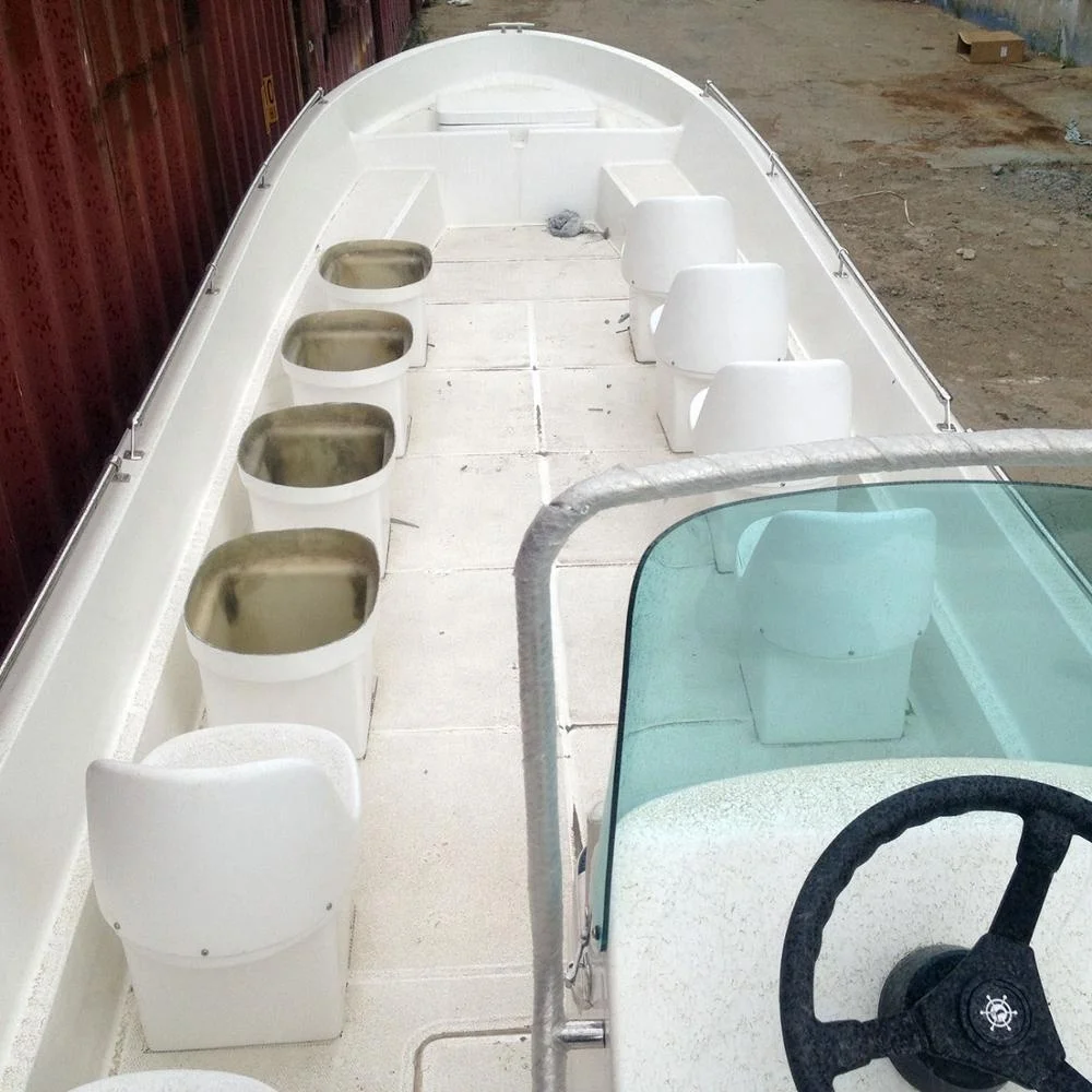 Пассажирская лодка из стекловолокна, 23 фута