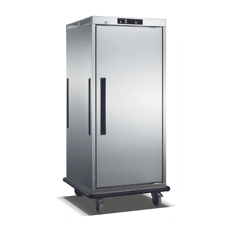 Heavy duty 500L stainless steel mobile refrigerator commercial mobile banquet trolley for sale