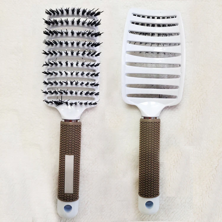Fashion Soft Matte Finishing Top Magic Hair Brush, Hair Style Tool Extension Tangle Personalized Detangling Hair Brush