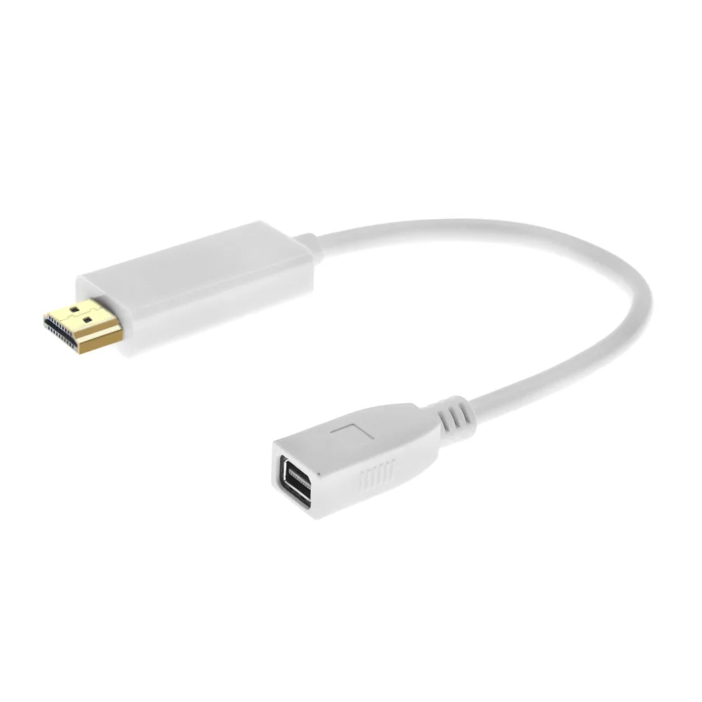 Doonjiey 4K x 2K HDTV male to mini DP displayport female Converter cable for HDTV Equipped Systems HDTV TO MINI DP adapter