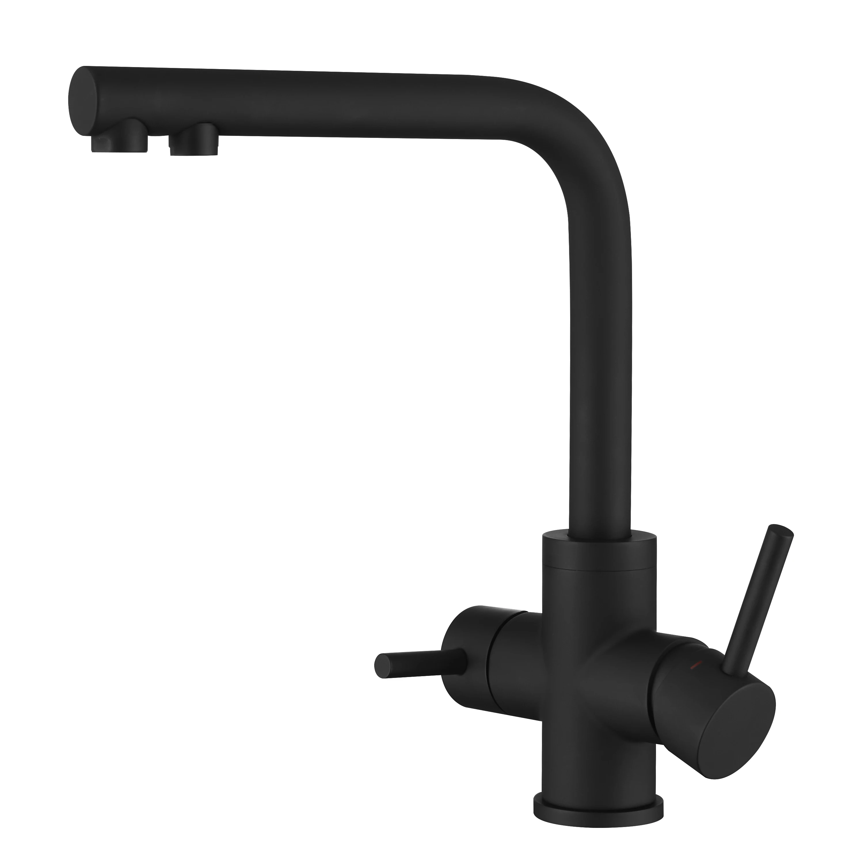 Handle level accessory for kitchen faucet