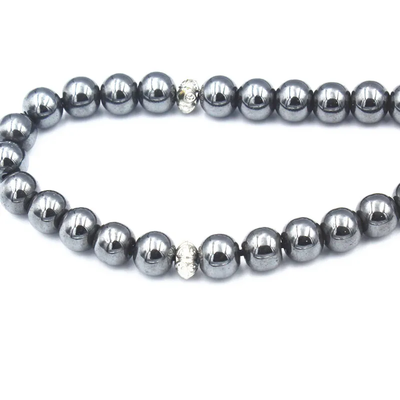 Tasbeeh Pure Natural Black Gallstone Muslim Rosary 8mm 33 Islamic Zan Beads TASBIH Bracelet