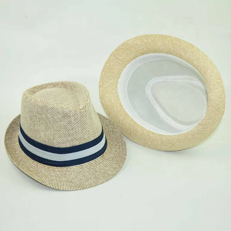 Men Women Cheap Wide Brim Panama Roll Up BeachSun Protection Straw Hat