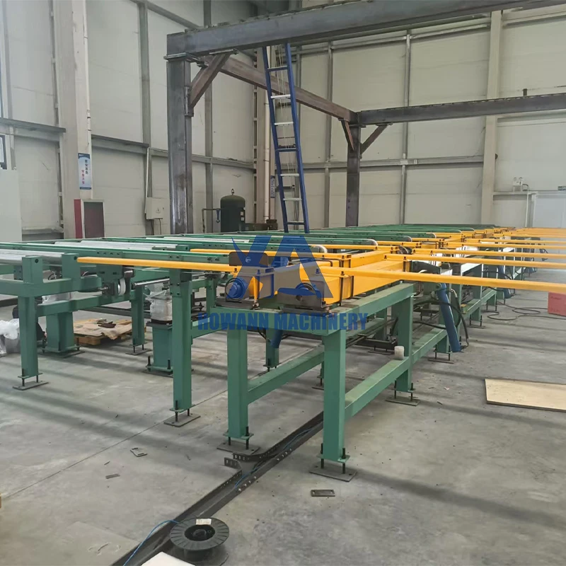 High speed eps rockwool interior roof and wall sheet sandwich wall panel production line