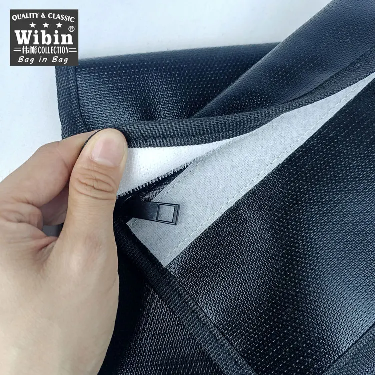 2022 New Style Fire Proof Water Resistant Document Bag with zipper Silicone Coated fiberglass Envelope Pouch fireproof bags