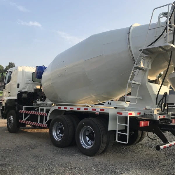 Automatic Small Scale Cement Plant Renew Concrete Mixer Trucks on Cambodia