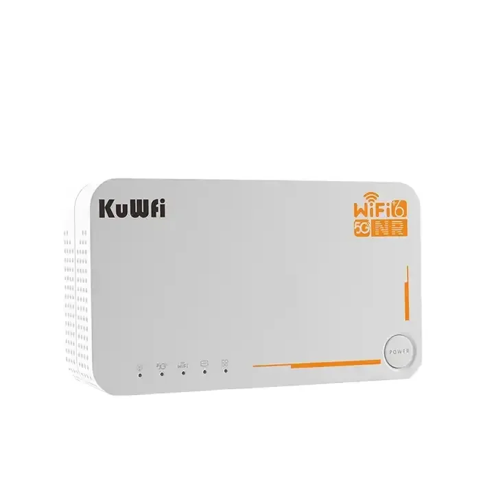 KuWFi C160 WiFi 6 CPE маршрутизатор двухдиапазонный 3000 Мбит/с Wi-Fi 4000 мАч WIFI Roteador 128 пользователей все Sim поддержка 5G Портативный