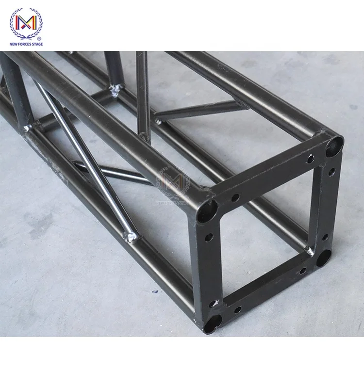 Алюминиевая ферма, круглая черная Ферма для сцены, для диджейской будки, концерта/мероприятия