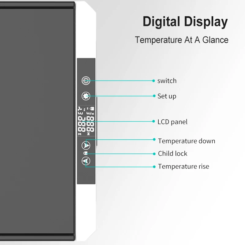 EC40 40L mini car refrigerator mini fridge portable dc compressor refrigerator 12/24v