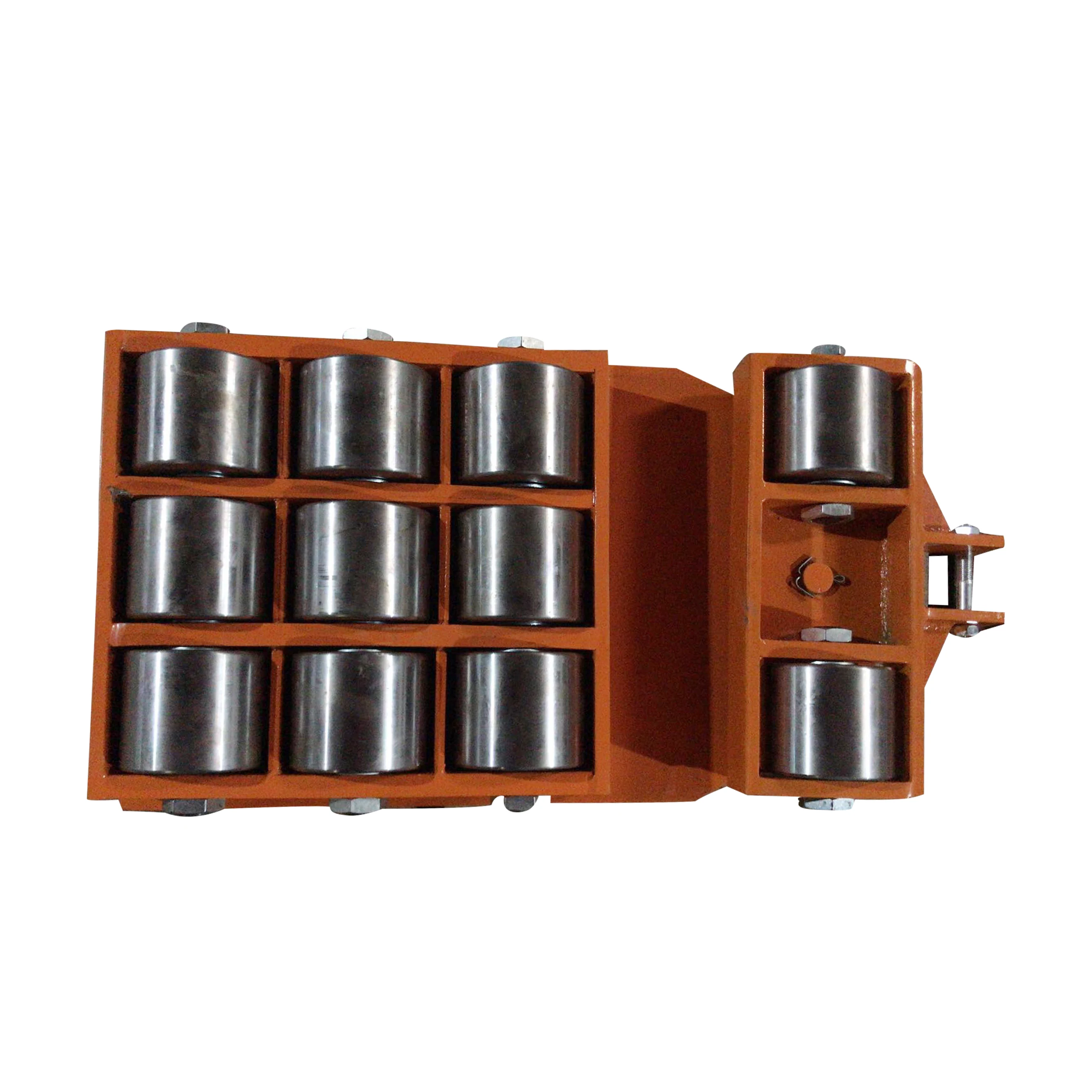 Factory Direct High Quality wholesale cart  18ton heavy duty heavy load 180 degree steering loading trolley moving skates