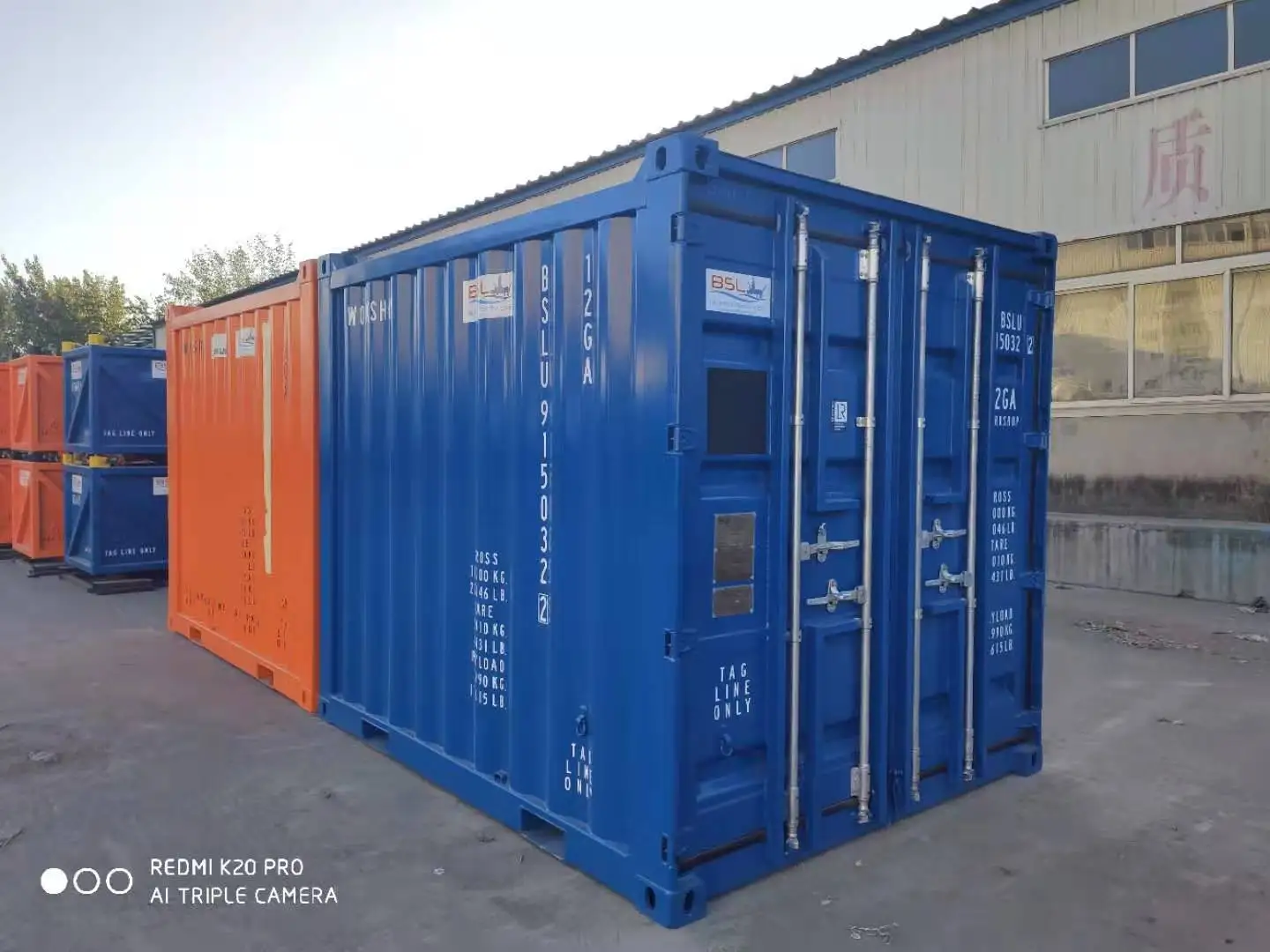 DNV 2 7-1 5 футов/8 футов/10 футов контейнер для буровых отходов резки на открытом