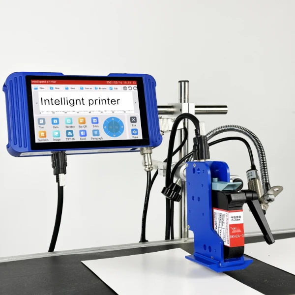 Wholesale Production Date TIJ Printer Industrial Ink Jet Online Printer Date Batch Code Printing Machine with Conveyor Belt