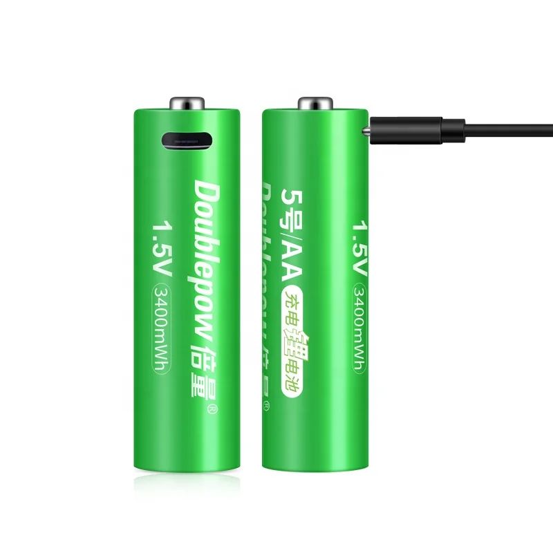 Новая функция Micro USB для зарядки 1 5 v 3400mwh литий-ионный перезаряжаемого ni-cd