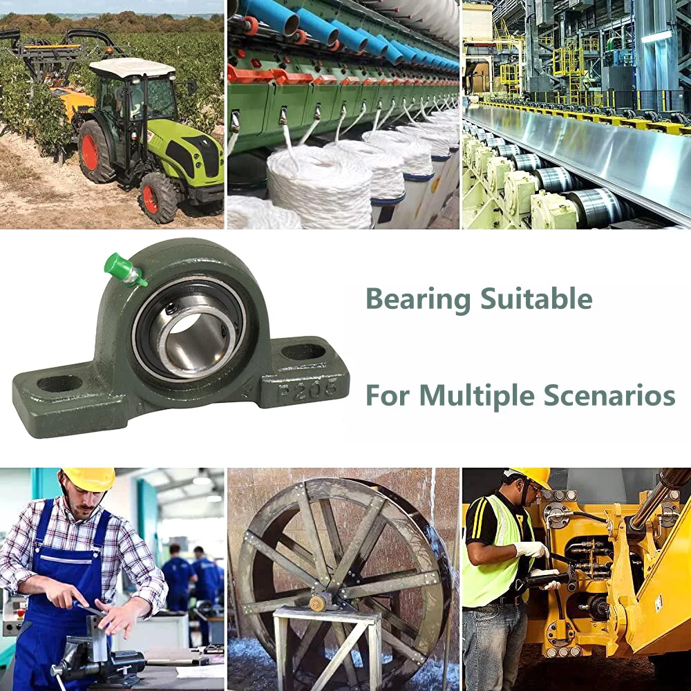 Small Aluminum Bearing Housing p205 Pillow Block insert ball sliding bearing housing bearing house p214