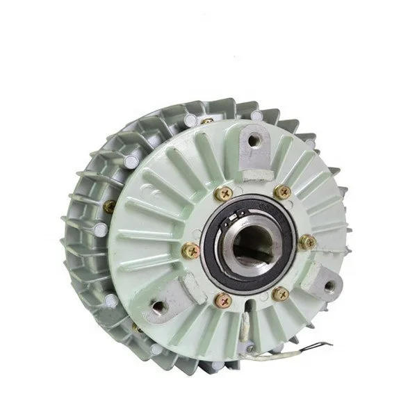 
TJ-POC-A high quality 24v dc magnetic clutch powder brake Magnetic Particle Clutch with hollow shaft 
