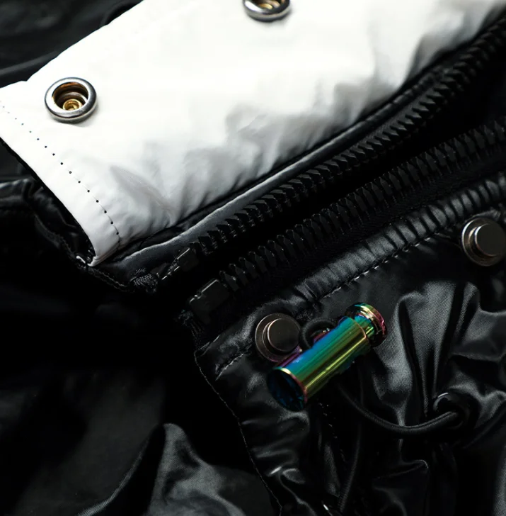 Оптовая продажа, OEM/ODM, высококачественное зимнее пальто на молнии, мужское пуховое пальто