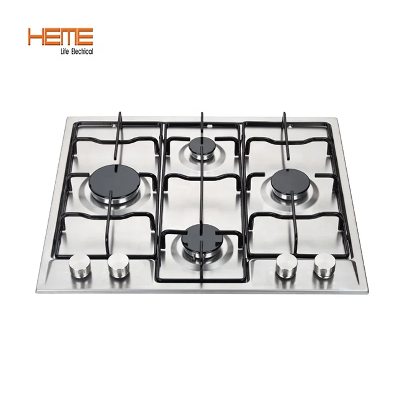 Kitchen Appliances 4 Burner Built In Gas Hob Electronic Ignition  Gaz Estufa With Saso Certificate