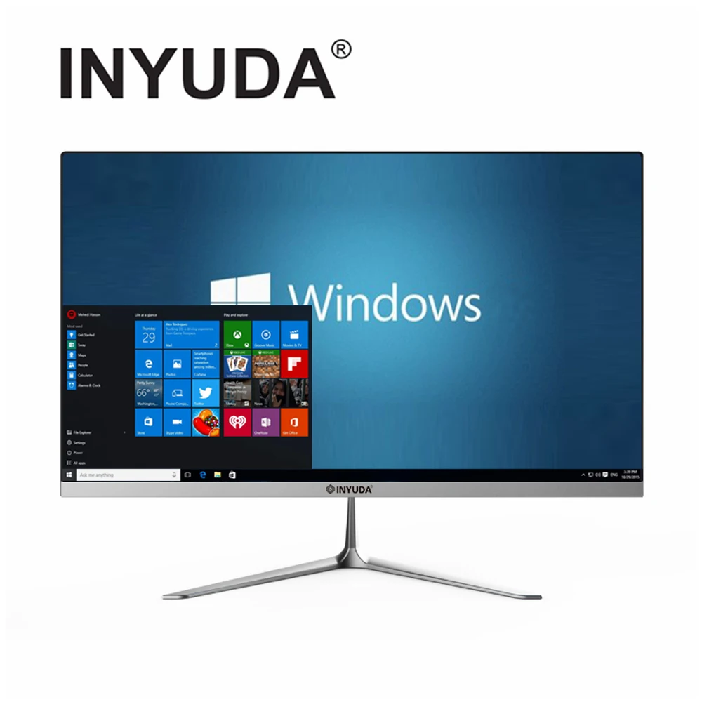 Цена по прейскуранту завода-изготовителя 23,8 дюймовым экраном 4th Gen I7 двухъядерный четырех-нить процессор все в одном компьютере настольный все в 1 компьютер