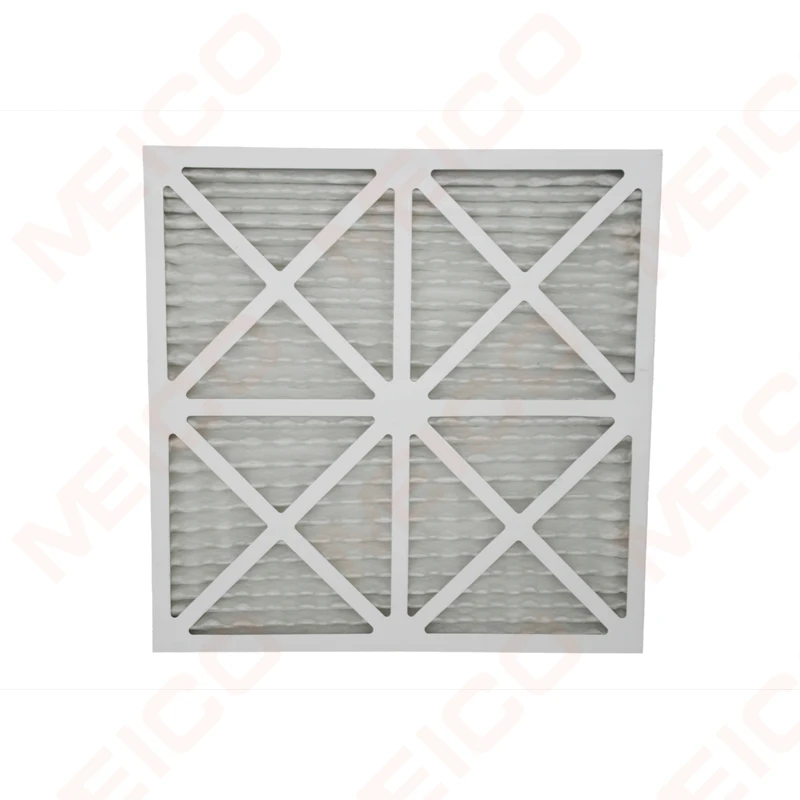 Customized Size G4 MERV8 Dust Filter Panel Fiber Glass Primary Pre-Air Clean Room Filter New Direct Qualified Manufacturer