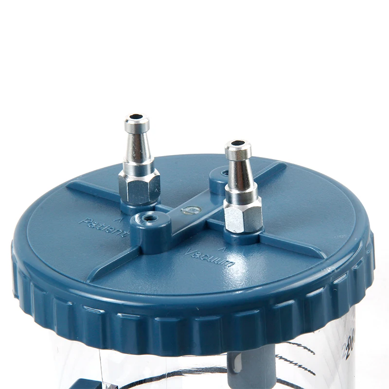 MEDEASE Hospital Supply Bottle For Regulator Suction 2L Medical Suction Bottle Use Vacuum Regulator Medical Vacuum Bottle