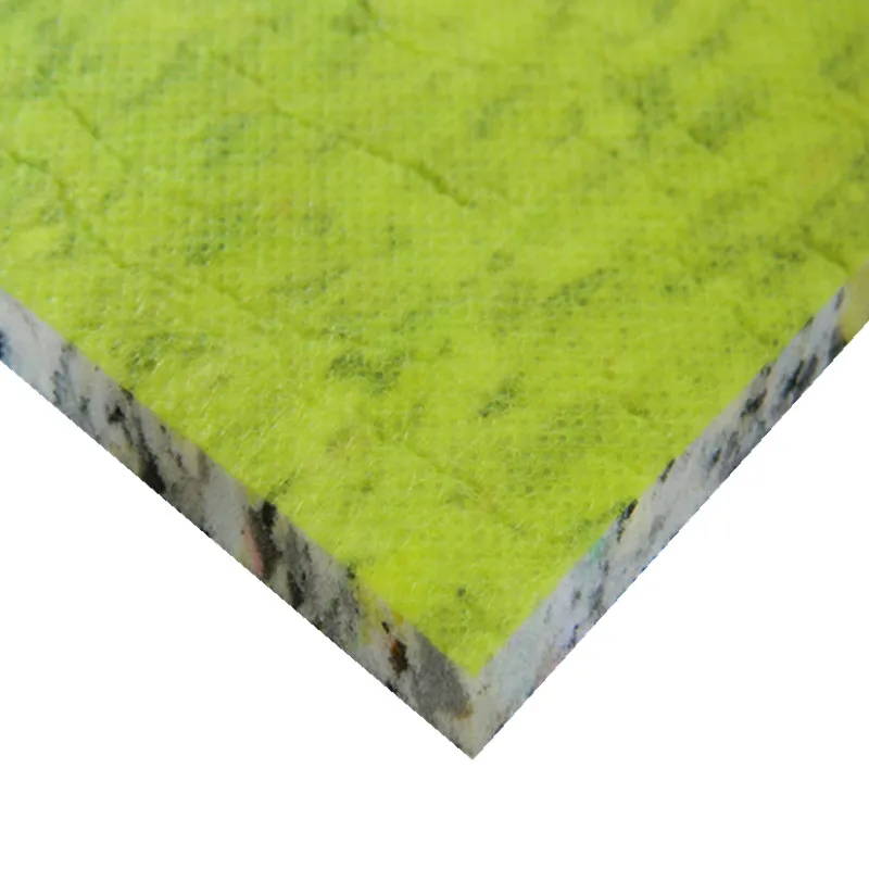 High Quality 10mm  Breathable  Non Slip Underfloor Heating PU Foam Rebonded Foam Carpet Underlay