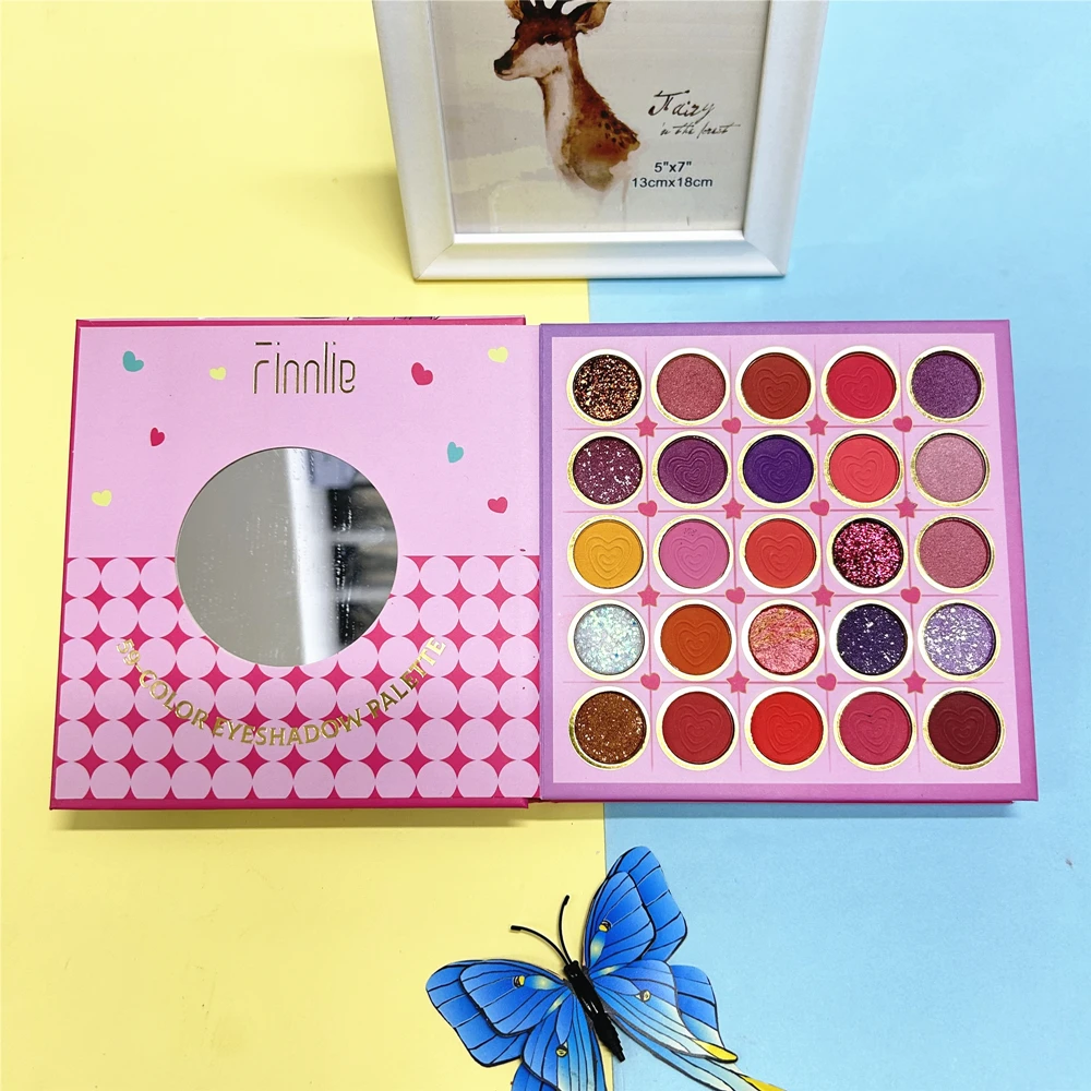 18 Colors Vegan Long Lasting Cruelty Free Matte Glitter Private Label Eyeshadow Palette
