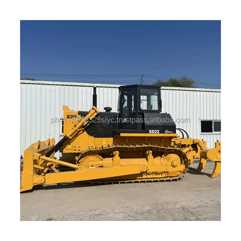 SHANTUI SD22 Hydraulic Crawler Dozer Bulldozer 220 HP earthmoving machinery for sale