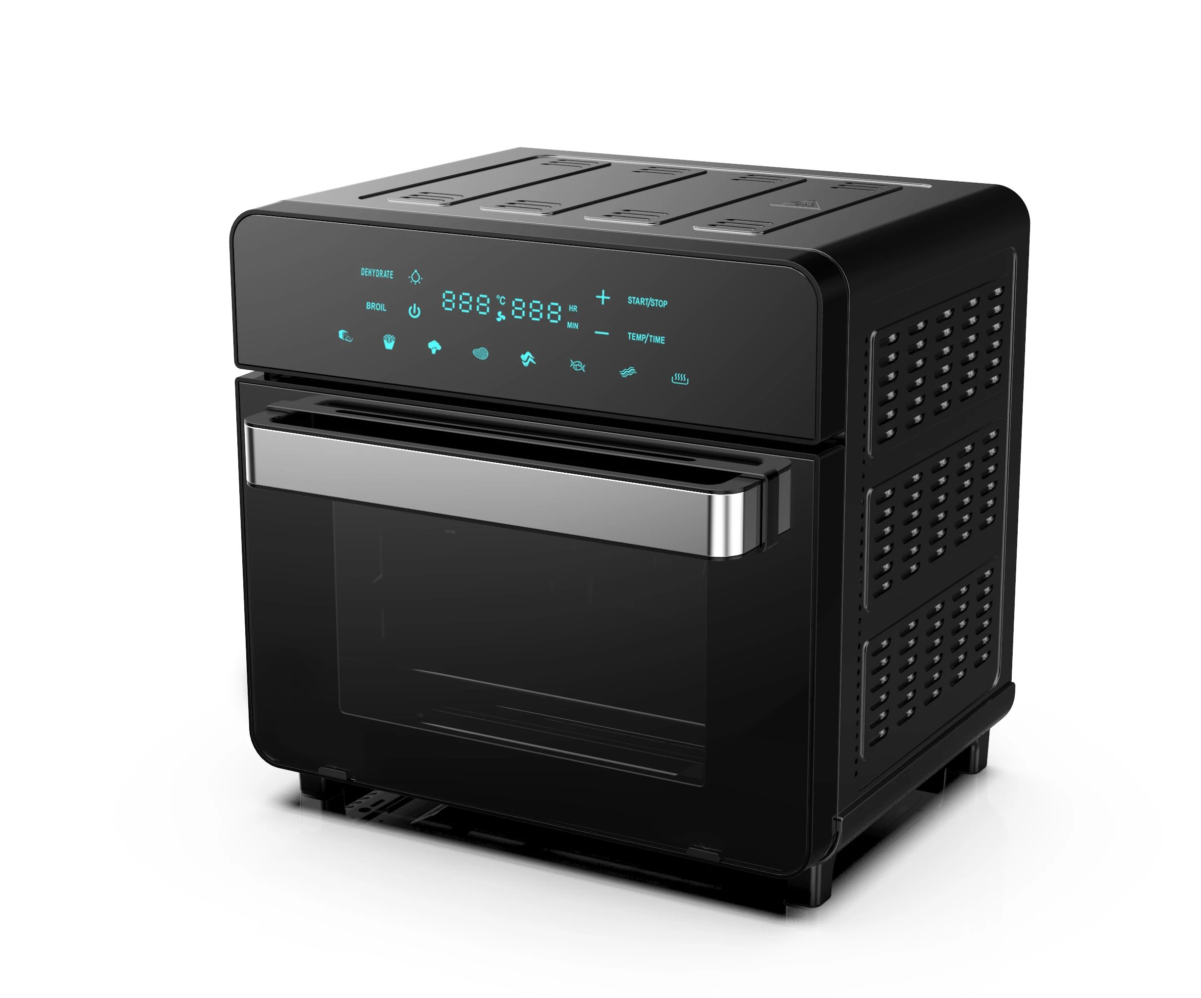 KUFU Custom 15L 12Qt Stainless Steel Baking Air Fryer Toast Oven Oilless Cooker No Oil Air Fryer Oven Combo