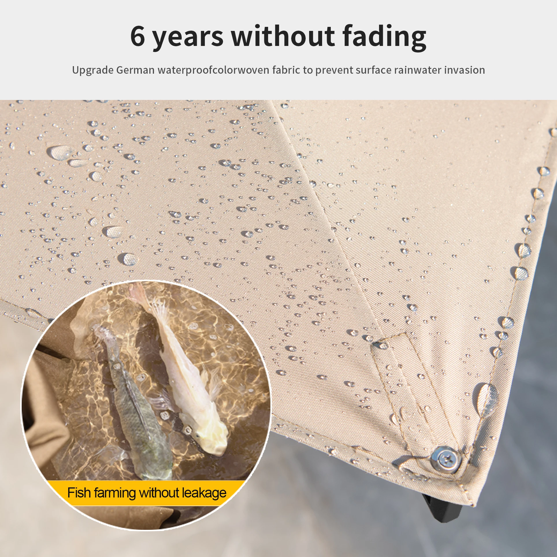 [MOJIA]Sun Shade Big Size 3*4m Outdoor Furniture Set Parasol 150L Water Tank Top AL Pole Size Outdoor Umbrella Resell Low Price