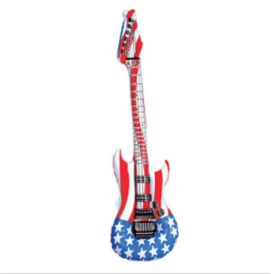 All Sizes PVC Inflatable Guitar Model Custom Inflatable Guitar Advertising Using Giant Inflatable Guitar