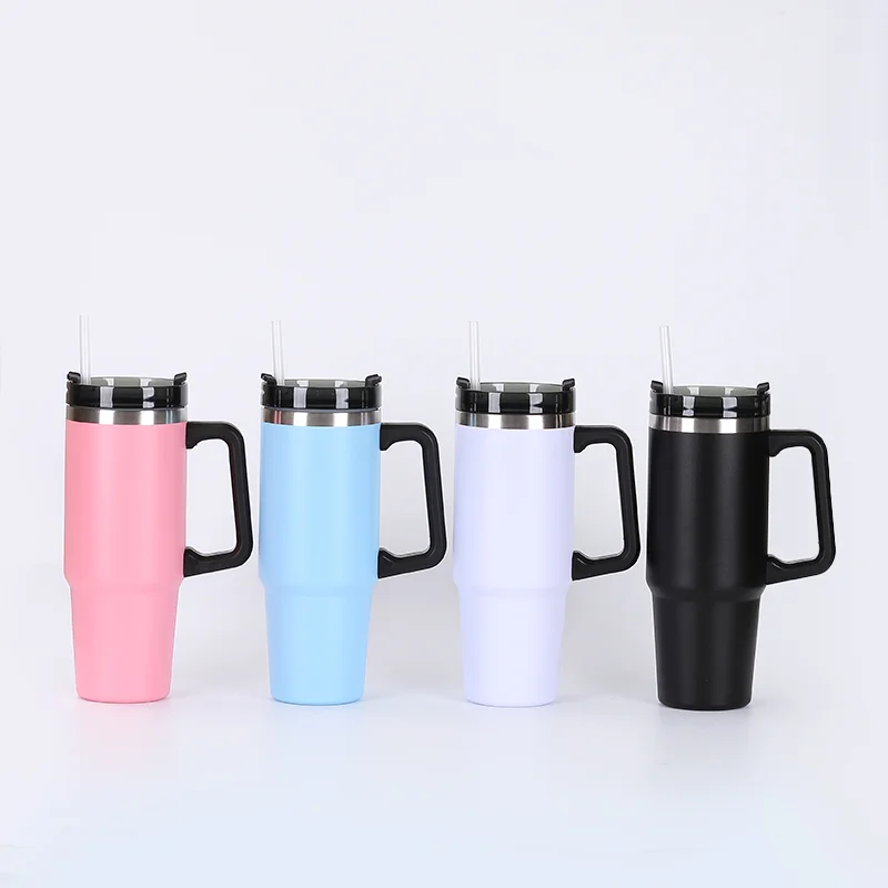 Handle Cup 30oz car cup stainless steel large capacity vacuum insulation drinkware portable cup wholesale tumbler in stock
