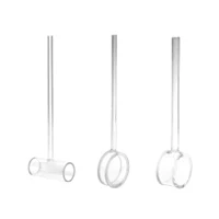 Fluorimeter rectangular with graded seal 3.5ml 10mm 20mm 30mm 50mm Quartz cuvette