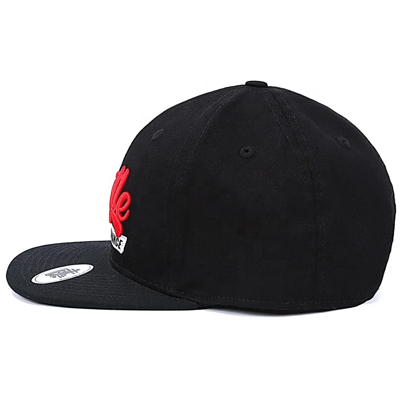 Design custom snap back hat flat bill snapback hats