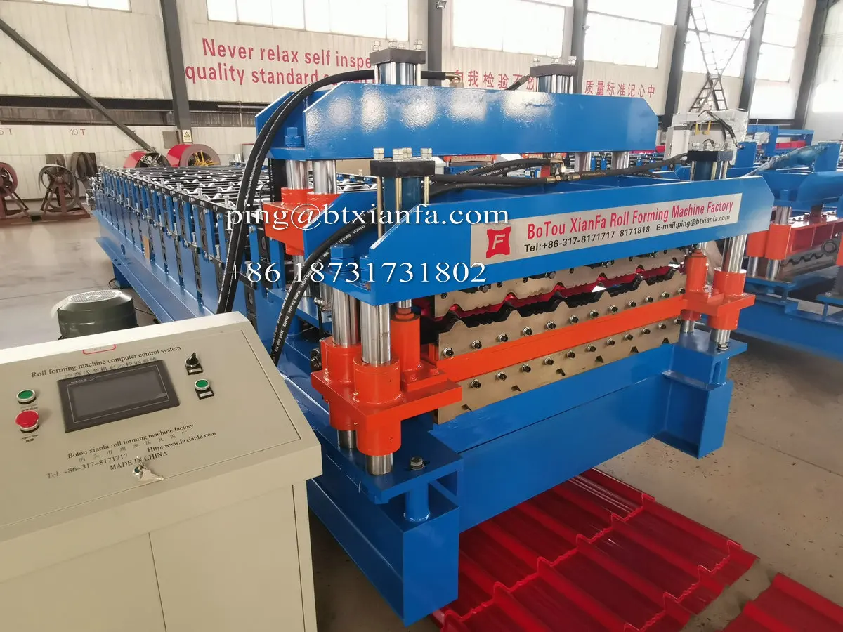 Double Deck Roll Forming Machine