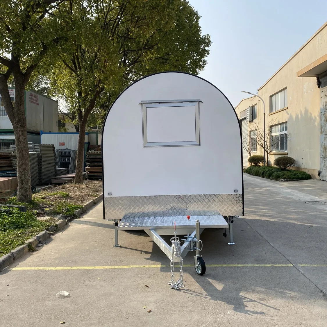 Certificate Hot Dog Snack Cart Food Kiosk Food Truck  Food Trailer Concession Van Customized