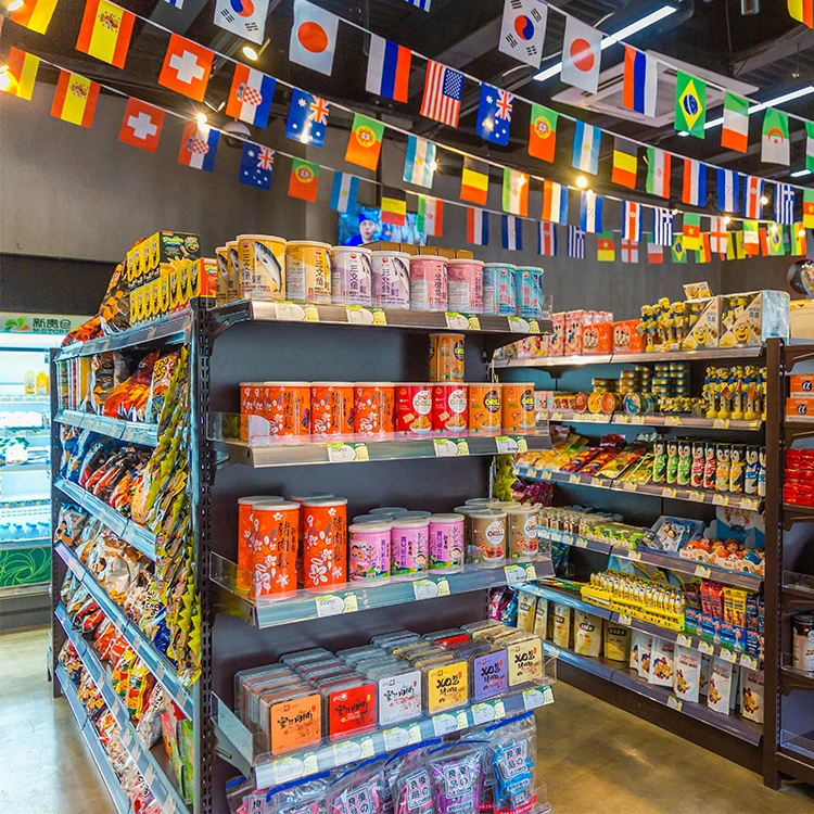 Витрины для розничного магазина стеллаж супермаркета производитель чипов Китай витрина Стеллаж/полка