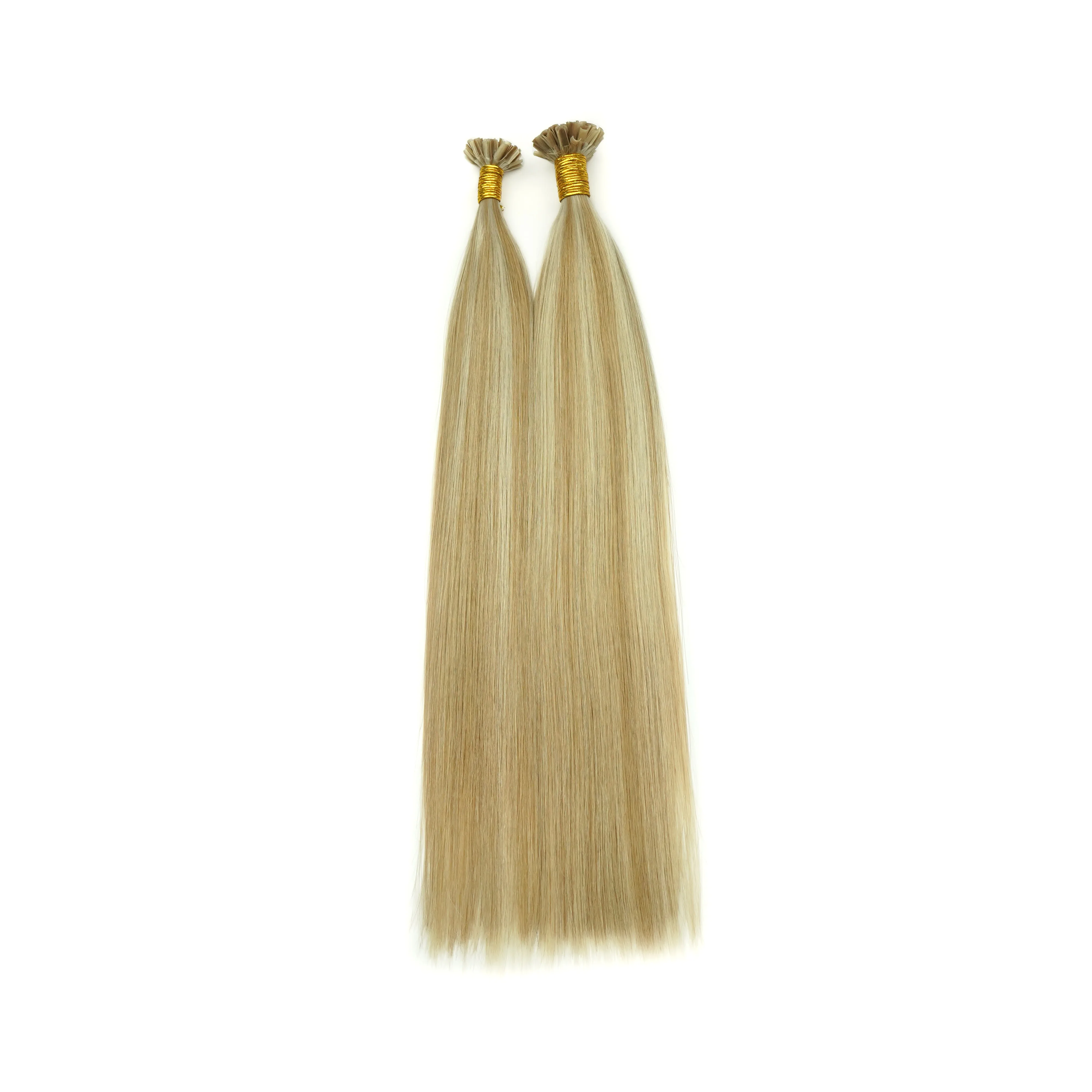 Wholesale Double Drawn Italian Keratin Prebonded U Tip Hair Extensions Virgin Human Hair