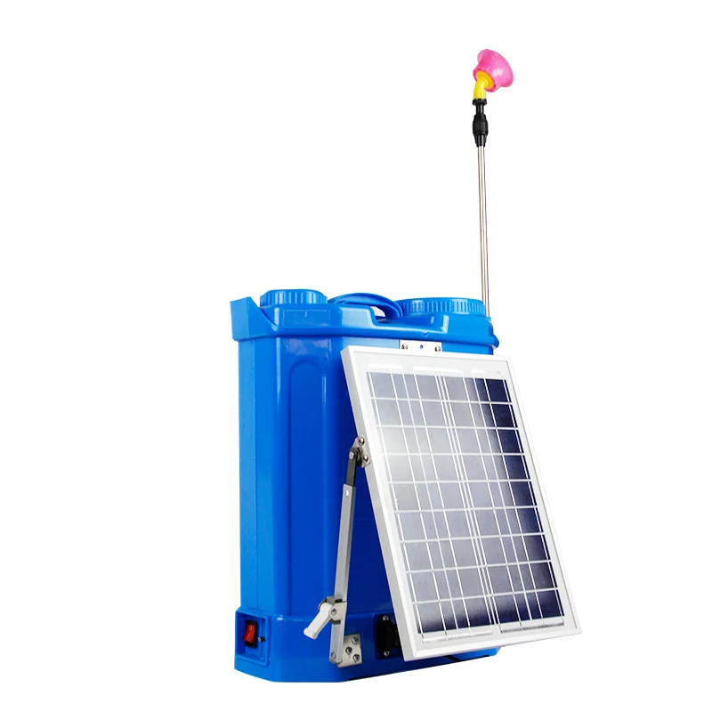 16L Knapsack  Electric Solar Rechargeable Battery Sprayer, Solar Sprayer