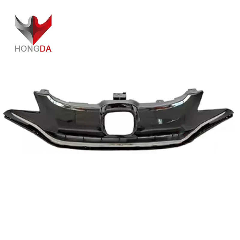 High Quality Car Front Grille for 2014 2015 2016 Honda Fit Jazz GK Front Bumper upper grille Chrome OEM 71120-T5R-A10