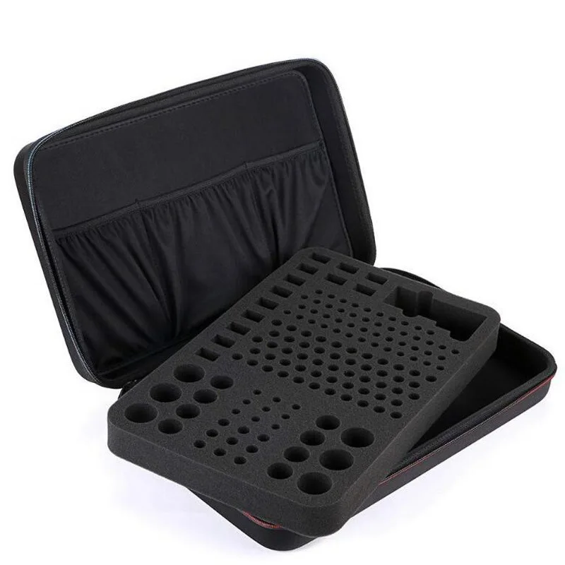 Battery Storage Box Hard Case EVA hard carrying box for various battery organiser