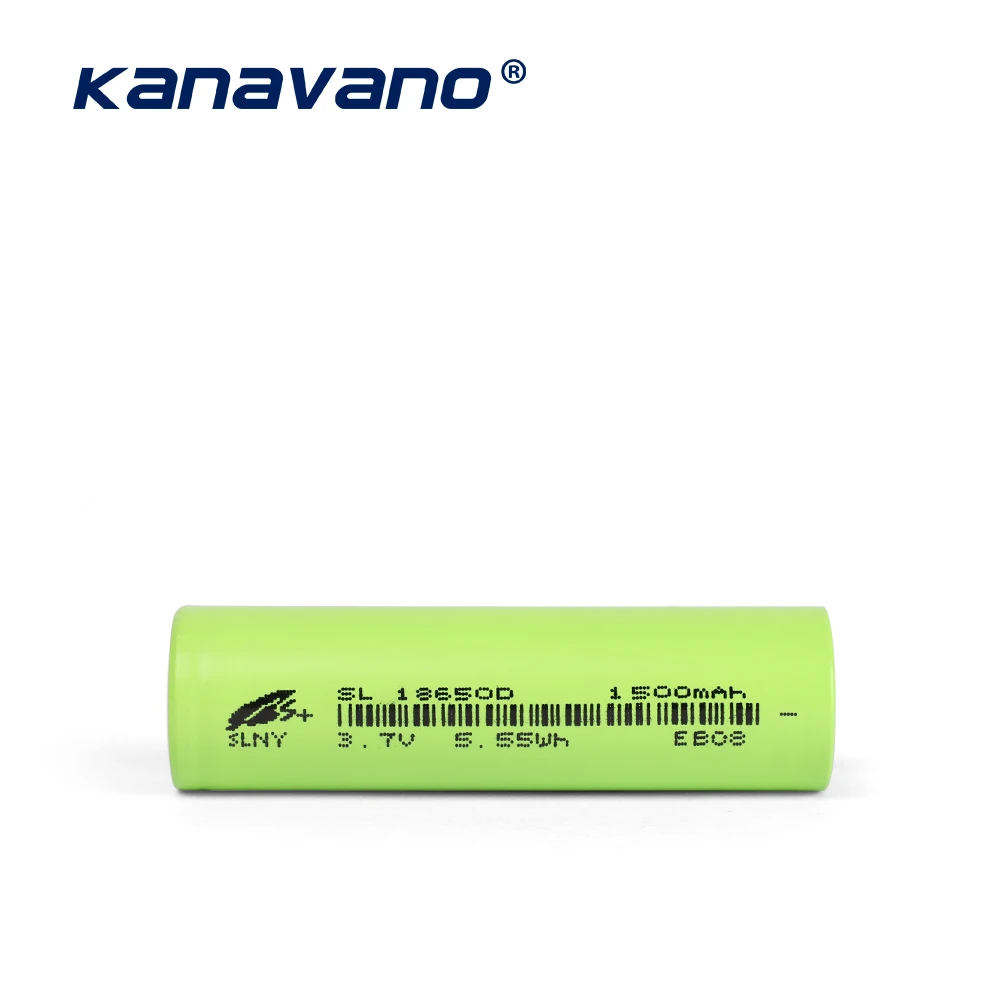 High Capacity Li-ion 3.7v 1500mah 5c 18650 lithium battery