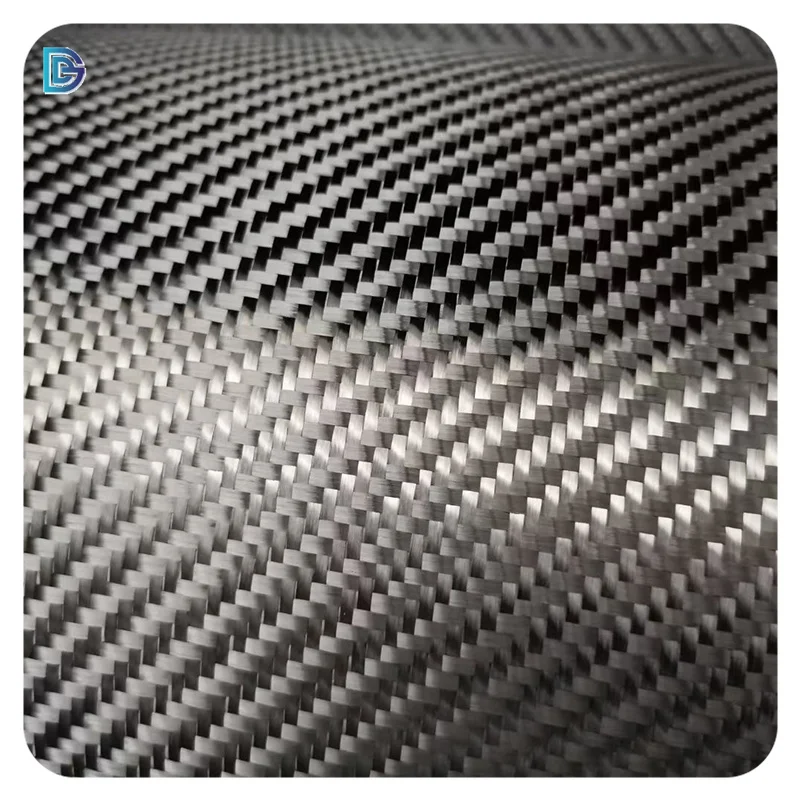 High Compressive Strength Best Quality Carbon Fibre 4*4 Twill Carbon Fiber Cloth Roll Carbon Fiber Fabric