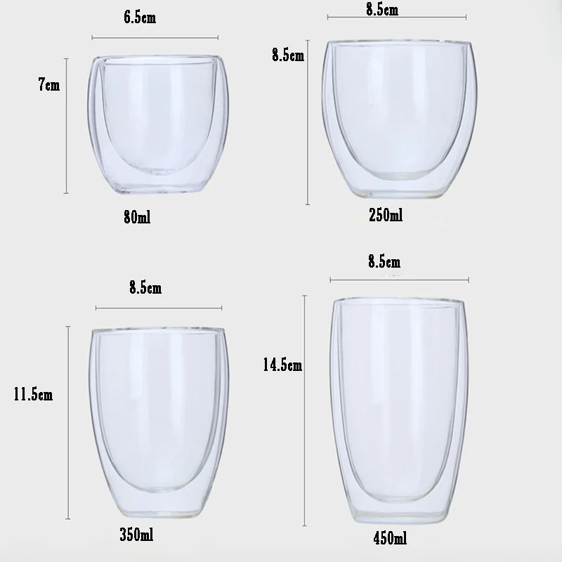 double wall stemless wine glass