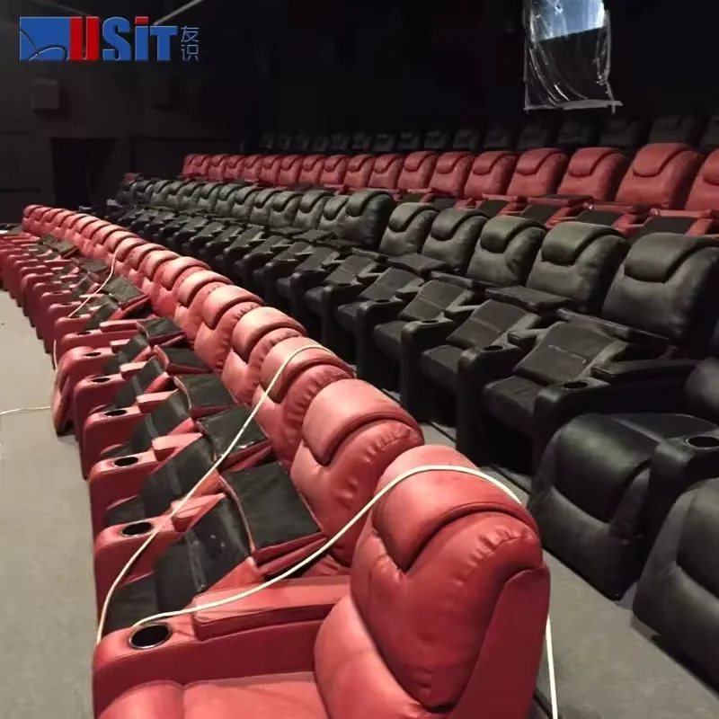 Luxury Modern Living Room Multifunctional Smart Electric Recliner Single Leather Recliner Sofa