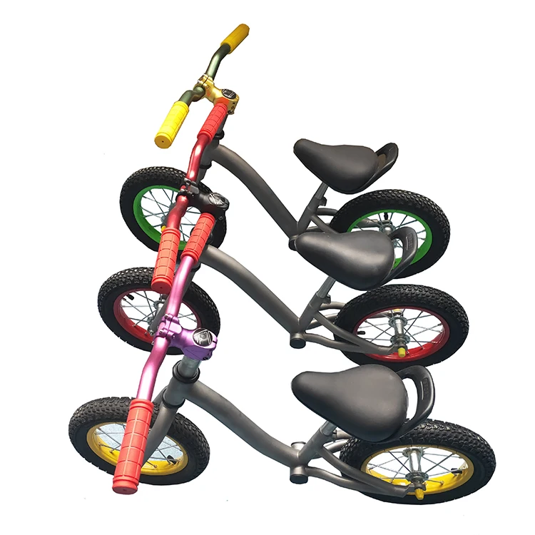 Skywalker Wholesale 12 Inch Titanium Push Bikes for Kids balance bike in sand blasting