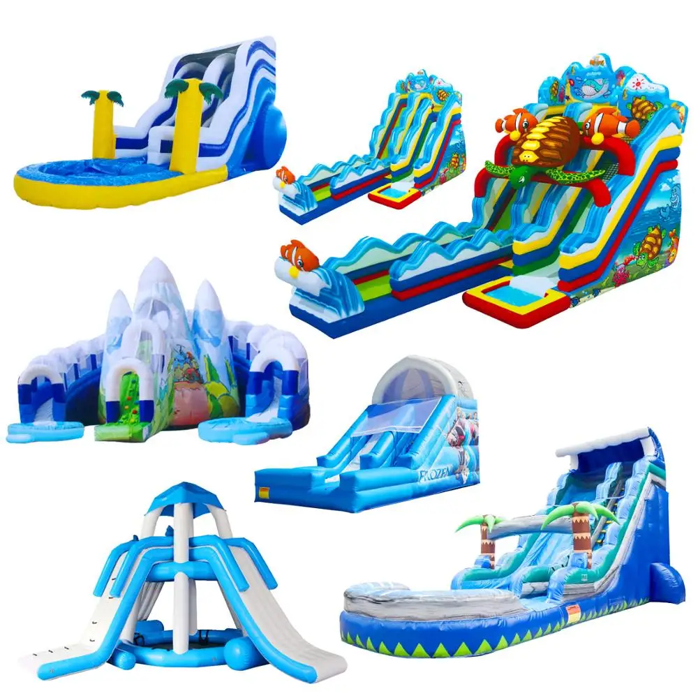 Popular giant adults race game inflatable obstacle course castle slide for kids commercial inflatable bounce