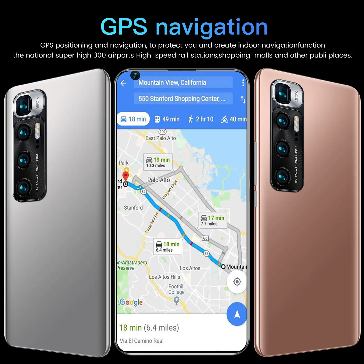  Смартфон M10 Ultra 7 2 дюйма Android 4g GPS Wi-Fi OLED 12 + 512